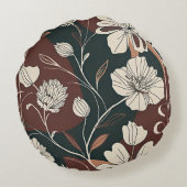 オータムノワール開花 ラウンドクッション (裏面)