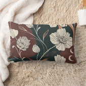 オータムノワール開花 ランバークッション (ブランケット)