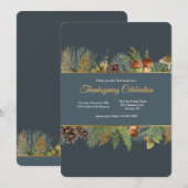 オータムバナー 招待状 (正面/裏面)