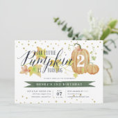 オータムパンプキンカスタムエイジバーサデーパーティー 招待状 (スタンド正面)