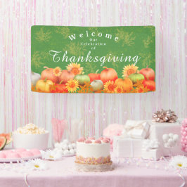 オータムパンプキングリーン 横断幕