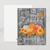 オータムパンプキングレーピン シーズンカード (正面/裏面)