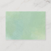 オータムパンプキン グリーン 赤ちゃんのお披露目ゲーム いくつあるかな エンクロージャーカード (裏面)