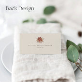 オータムパンプキン＆ワイルドフラワーズ フォール プレイスカード