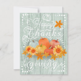 オータムパンプキン 青い松 シーズンカード