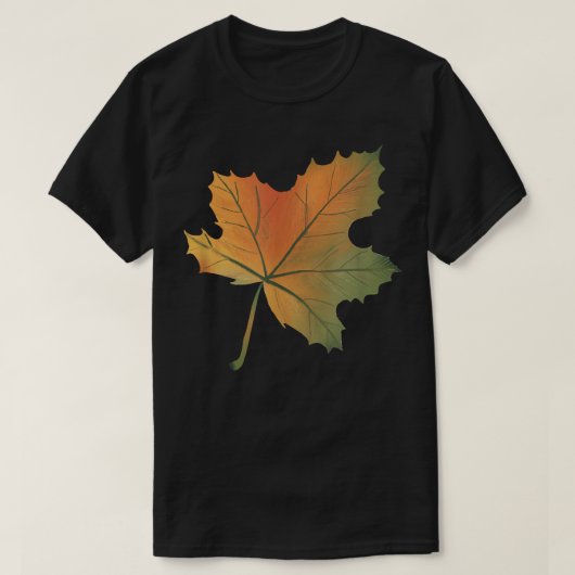 オータムパークメープルリーフ Tシャツ (デザイン正面)