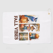 オータムビベス秋ビベス ゴルフタオル (横)