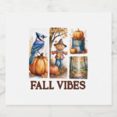 オータムビベス秋ビベス スパークリングワインラベル (シングルラベル)