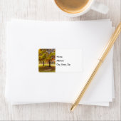 オータムビューベンチ住所 シール (インサイチュ)