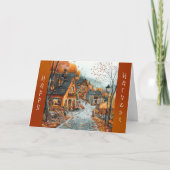 オータムビレッジイラストレーション感謝祭 カード (正面)