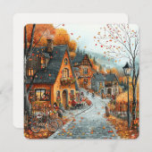 オータムビレッジイラストレーション感謝祭 シーズンカード (正面/裏面)