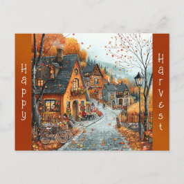 オータムビレッジイラストレーション感謝祭 シーズンポストカード