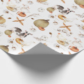 オータムファームパーティー ラッピングペーパー (角)