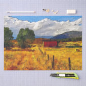 オータムファームフィールドデコパージュティッシュペーパー 薄葉紙 (クラフト)