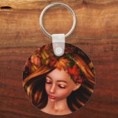 オータムフェイキーチェーン キーホルダー (正面)