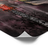 オータムフレイム ファンタジー フェアリー アート ポスター (角)