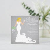 オータムブモダンロンドブライドワインブライダルシャワー 招待状 (スタンド正面)