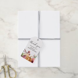 オータムブリスブライダルシャワーメッセージカード ギフトタグ