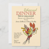 オータムブーケ招待状 招待状 (正面)