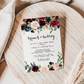 オータムブ素朴ランチ&バブリーブライダルシャワー 招待状