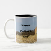 オータムホワイトテールバック ツートーンマグカップ (左)