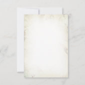 オータムホワイトパンプキンベイビーシャワーのお礼 サンキューカード (裏面)