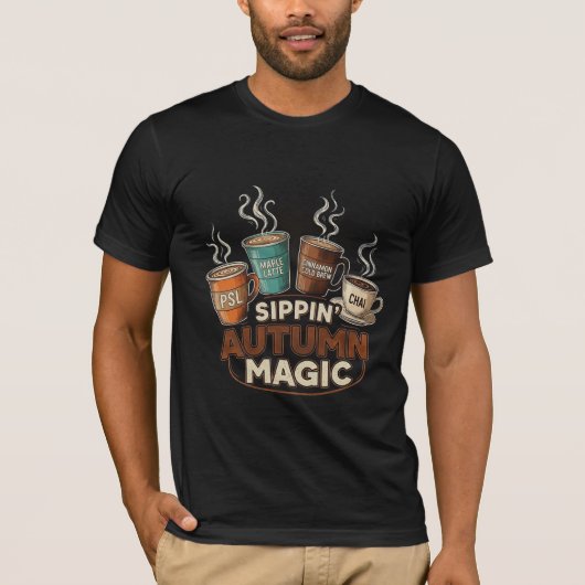 オータムマジック コーヒー&ティーセレクション Tシャツ (正面)