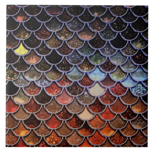 オータムマーメイド水彩はかりで測-メルメイドスケール タイル (正面)