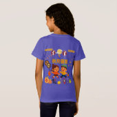 オータムムーンエレガンス紫 Tシャツ (裏面フル)