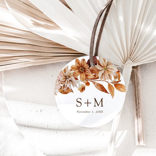 オータムリーフウェディング フェイバータグ