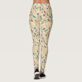 オータムリーフメドレーカラフル秋 レギンス (裏面)