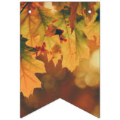 オータムリーフ ラスティックパーティー バンティングフラッグ (第2の旗)