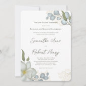 オータムリーブス カスタム フォール ウェディング 招待状 (正面)