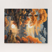 オータムレイクジグソーパズル ジグソーパズル (横)