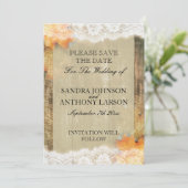 オータムレースカントリー・セーブ・ザ・デートのお知らせ 招待状 (スタンド正面)