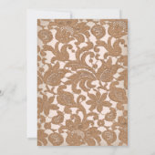 オータムレース スクリプト 返信 RSVP 封入カード 招待状 (裏面)