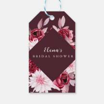 オータムロマンスゴールドフレームフラワーブライダルシャワー