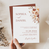 オータムロマンスブロームズウェディング 招待状