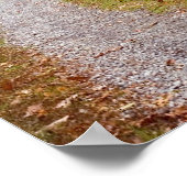 オータムロードプリント ポスター (角)