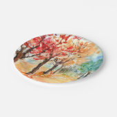 オータムロード紙プレート ペーパープレート (アングル)