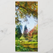 オータムヴィスタ ウェディングメニュー メニュー (裏面)