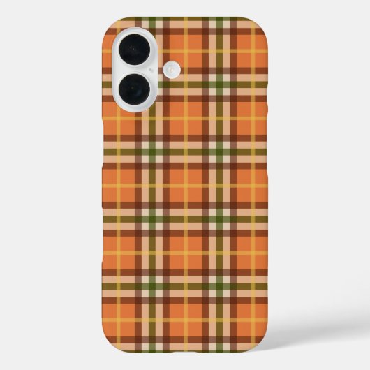 オータム柄チェック Case-Mate iPhoneケース (裏面)
