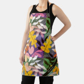 オータム アブストラクト フラワーズ エプロン (インサイチュ)
