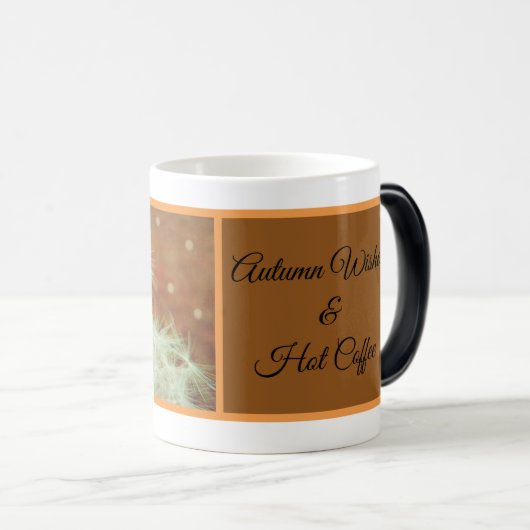 オータム·ウィッシュズ·コーヒー·マグ モーフィングマグカップ (正面右)