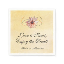 オータム ウォーターカラー フローラル テラコッタ イエロー ウェディング