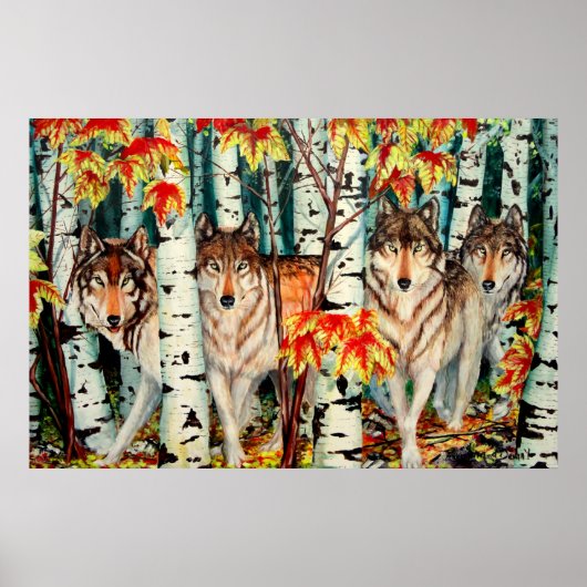 「オータム·ウルフ」 ポスター (正面)