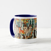 「オータム·ウルフ」 マグカップ (正面左)