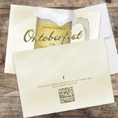 オータム オクトーバーフェスト ビール カスタム 招待状