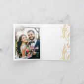 オータム スワール フォト サンキューカード (内部)