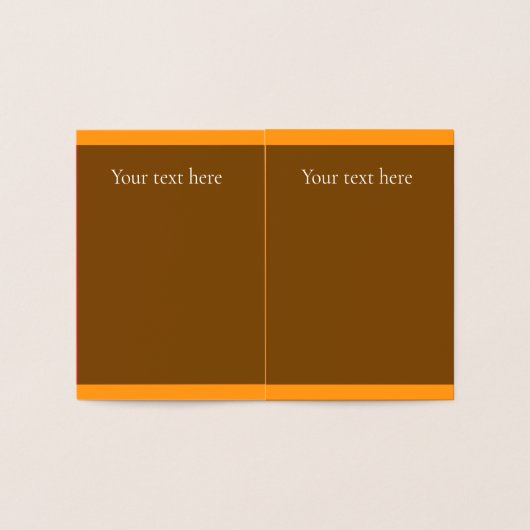 オータム フォイル カード (内部)